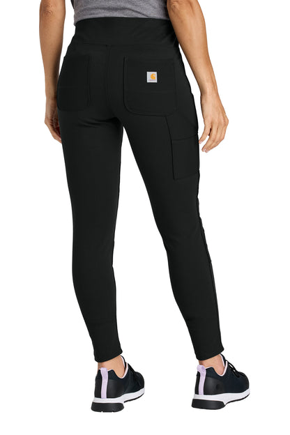 Black Carhartt Force Women's Midweight Utility Legging CT102482