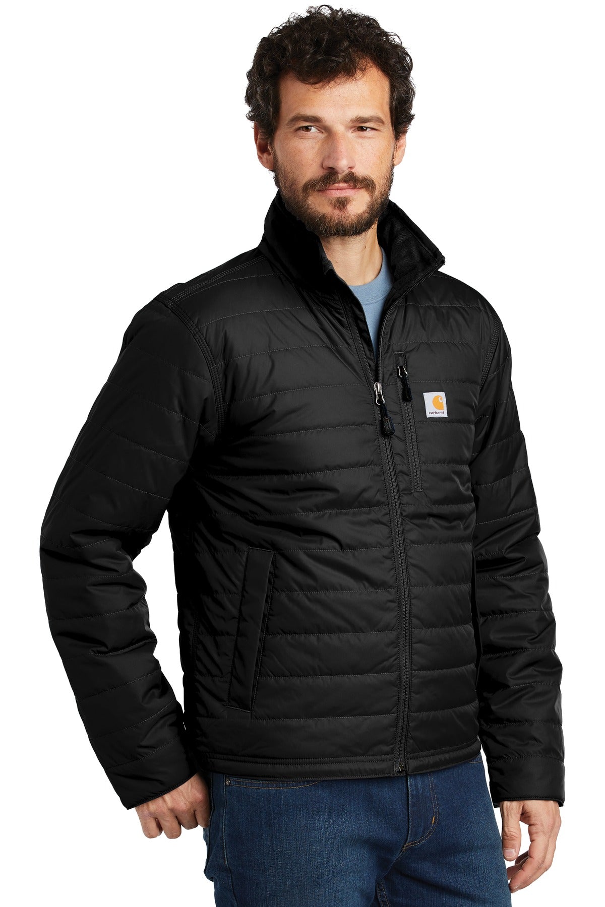 Black Carhartt Gilliam Jacket. CT102208