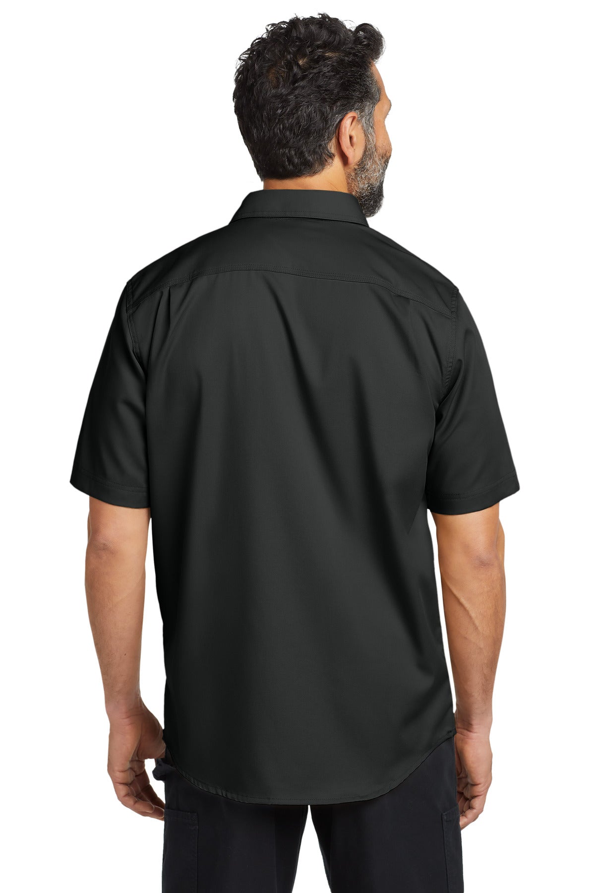 Black Carhartt Rugged Professional Series Short Sleeve Shirt CT106688