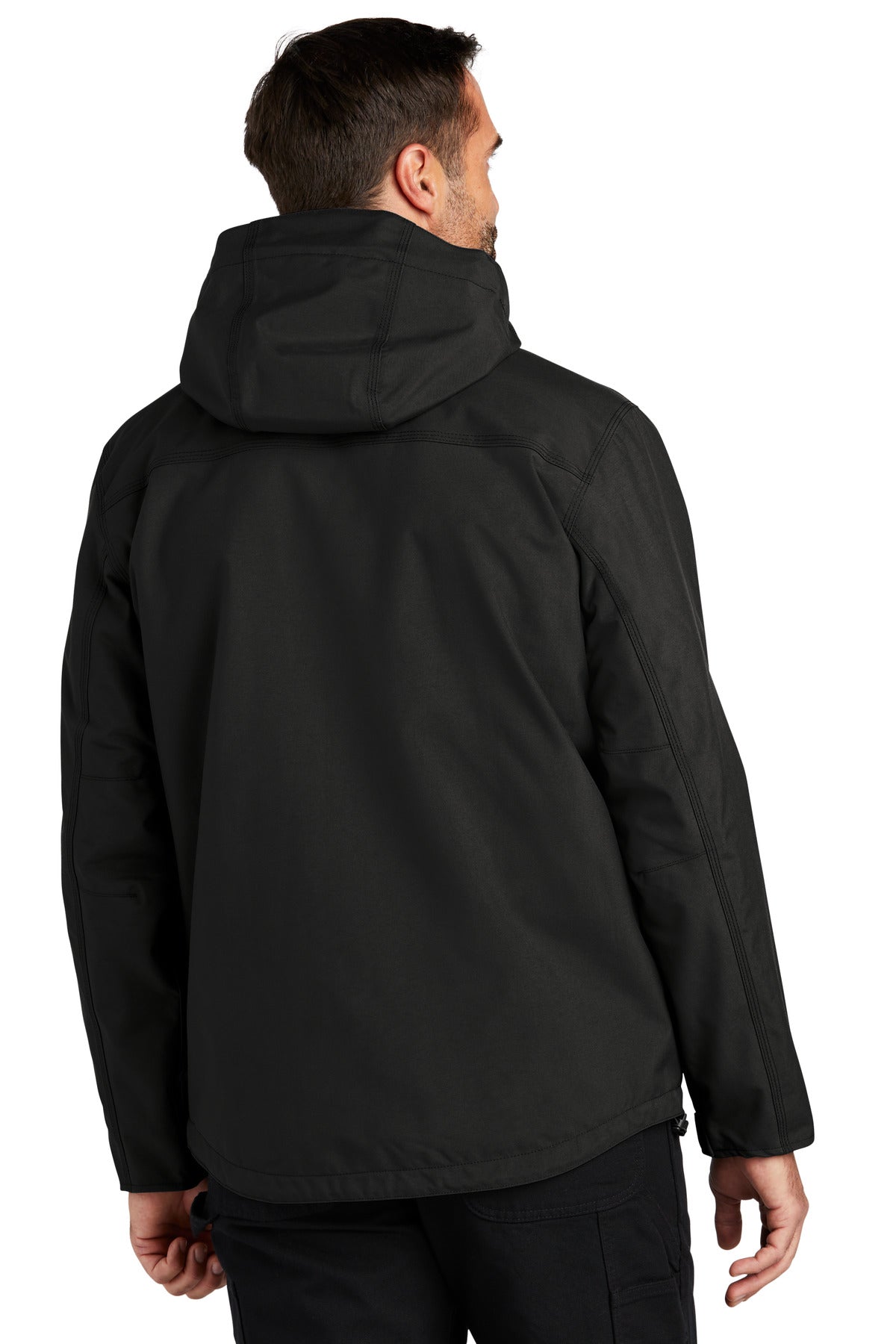 Black Carhartt Storm Defender Shoreline Jacket CT104670