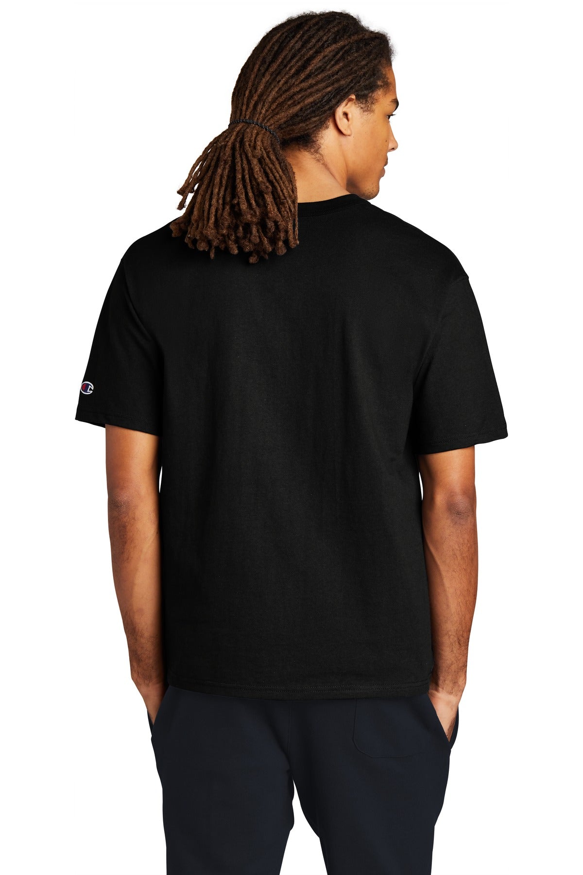 Black Champion Heritage 7-Oz. Jersey Tee T105