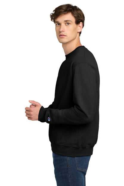 Black Champion Powerblend Crewneck Sweatshirt. S6000