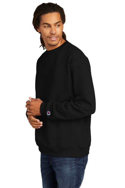 Black Champion Powerblend Crewneck Sweatshirt. S6000