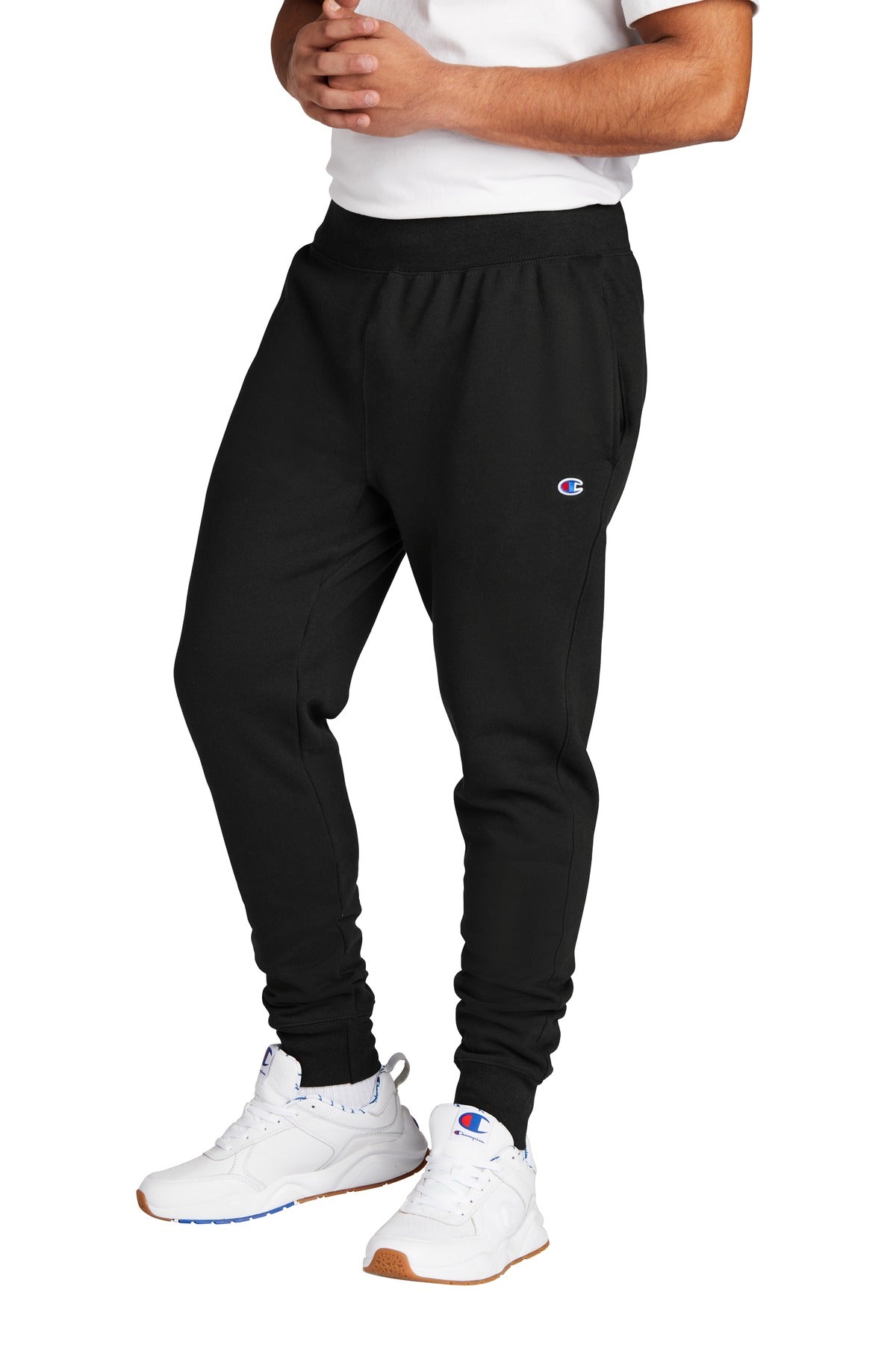 Black Champion Reverse Weave Jogger RW25