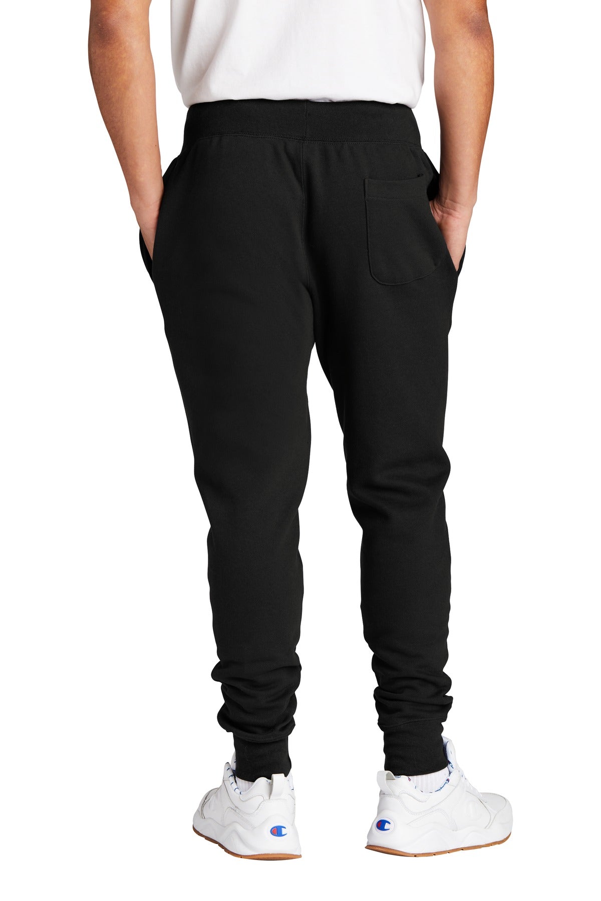 Black Champion Reverse Weave Jogger RW25