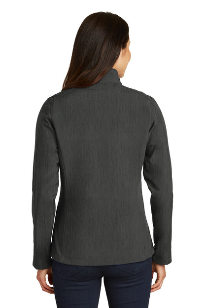 Black Char Hth Port Authority Women's Core Soft Shell Jacket. L317