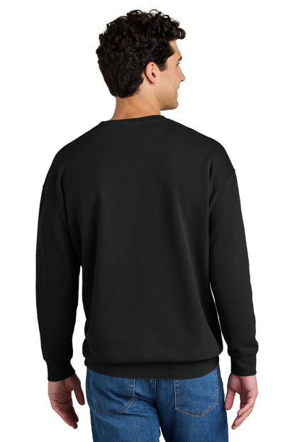 Black Comfort Colors Lightweight Crewneck Sweatshirt 1466
