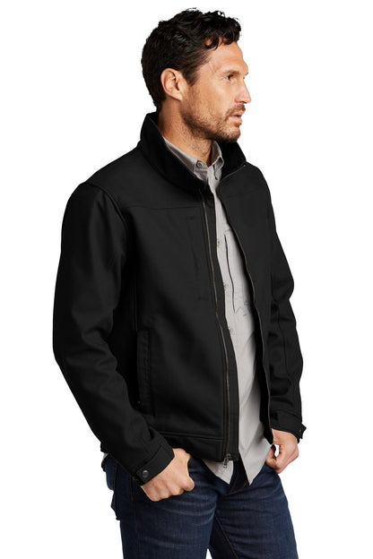 Black CornerStone Duck Bonded Soft Shell Jacket CSJ60