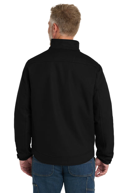 Black CornerStone Duck Bonded Soft Shell Jacket CSJ60