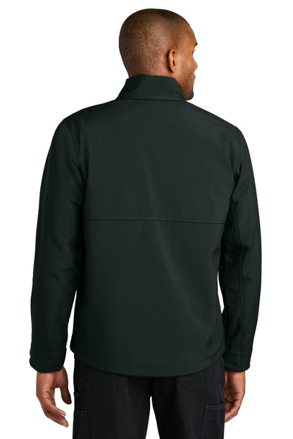 Black CornerStone Workwear Soft Shell CSJ70