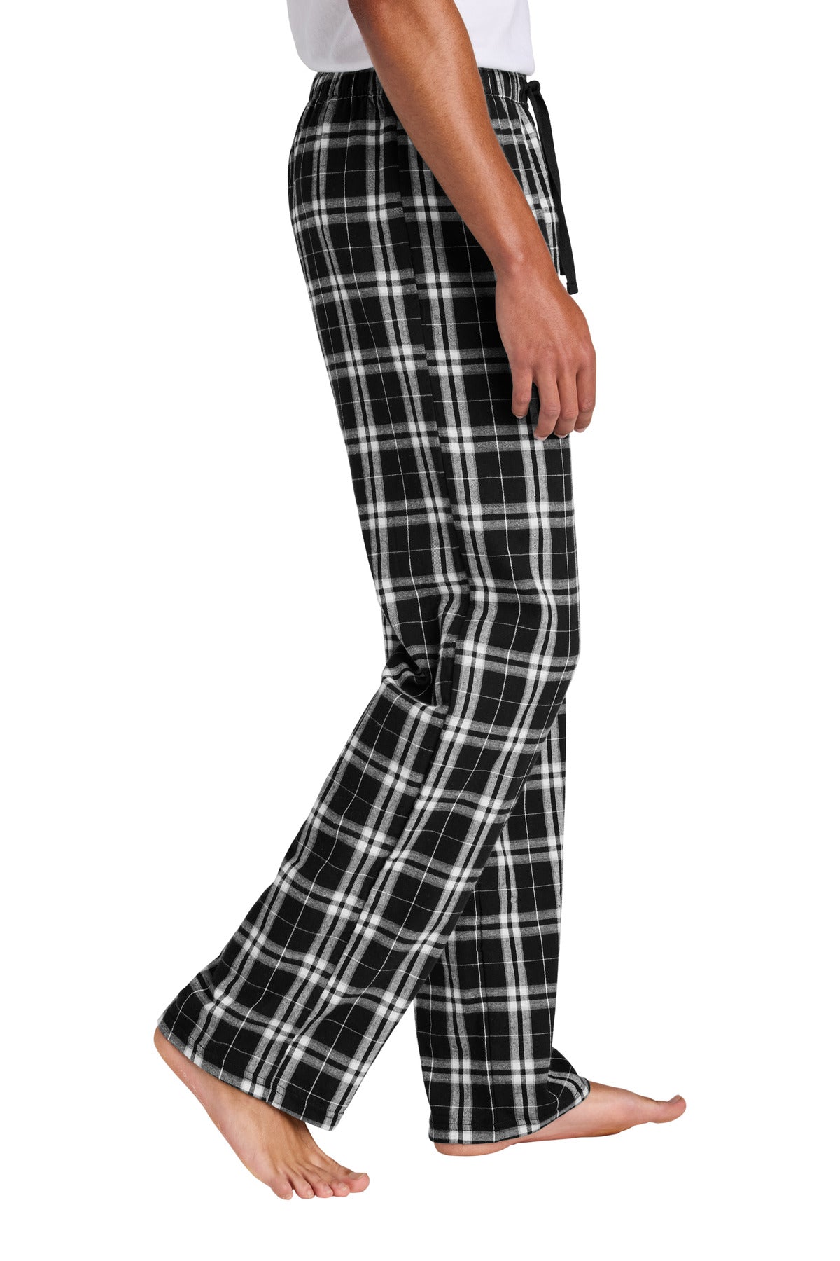 Black District Flannel Plaid Pant. DT1800