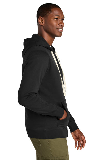 Black District Re-Fleece Full-Zip Hoodie DT8102
