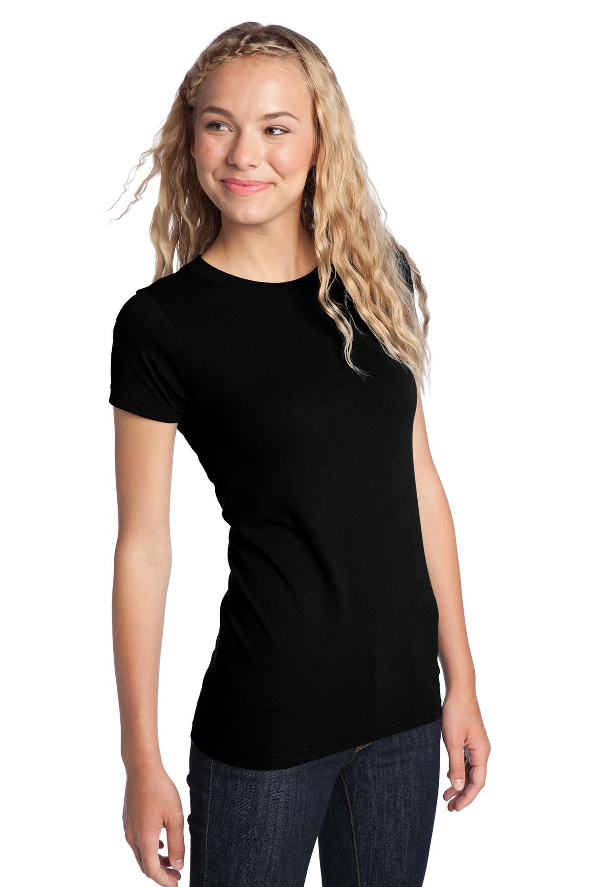 Black District Women's Fitted The Concert Tee DT5001