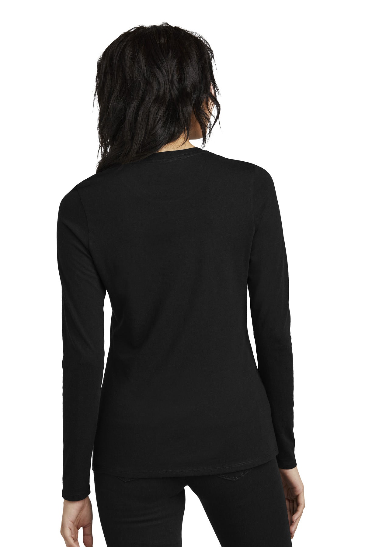 Black District Women's Perfect Blend CVC Long Sleeve Tee DT110