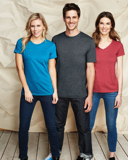 Black District Women's Perfect Blend CVC Tee. DM108L