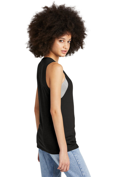 Black District Women's Perfect Tri Muscle Tank DT153