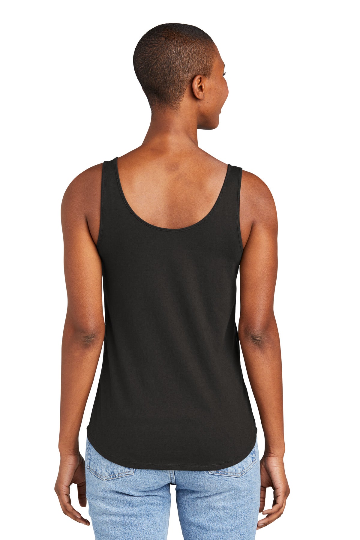 Black District Women's Perfect Tri Relaxed Tank DT151