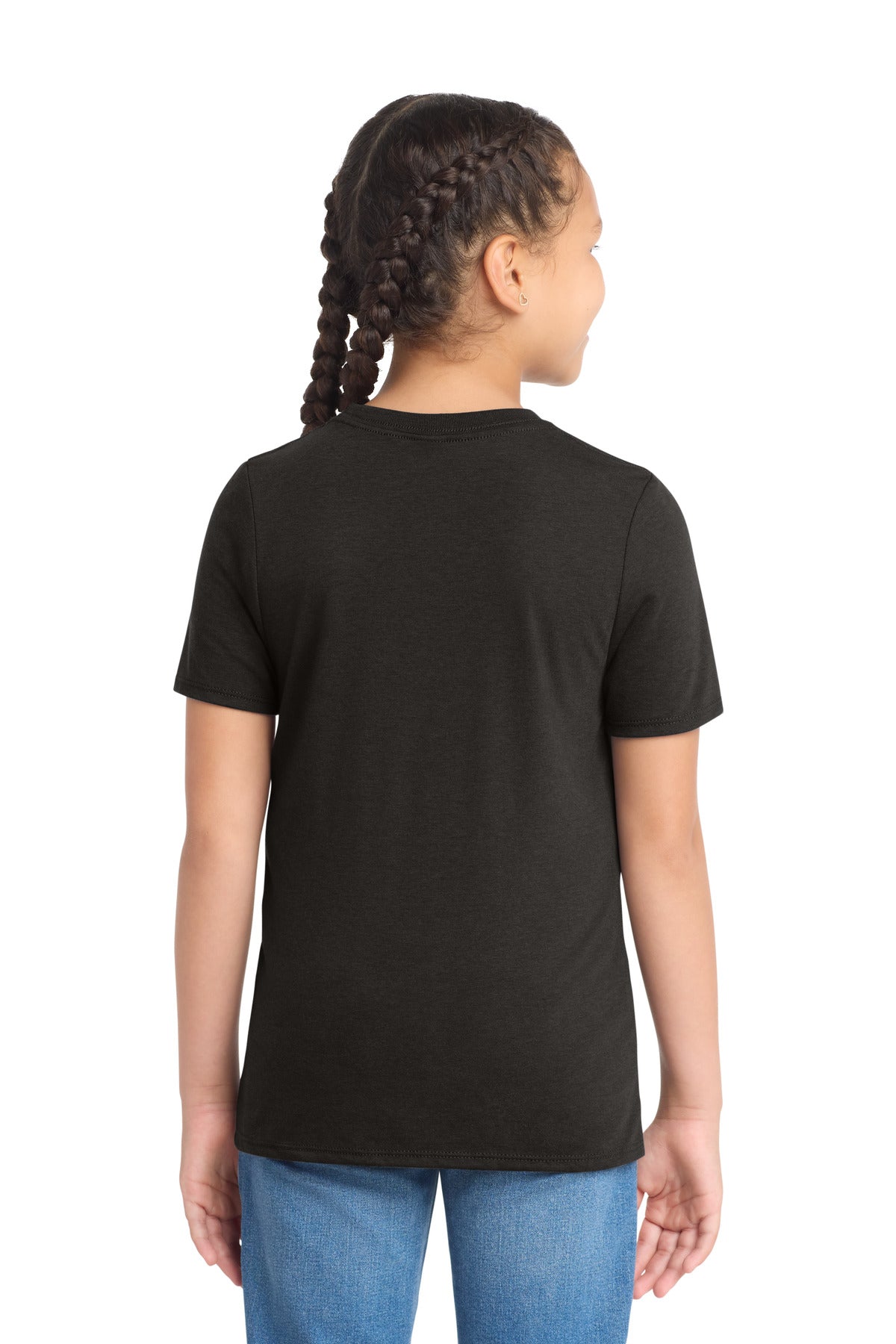 Black District Youth Perfect Tri Tee. DT130Y