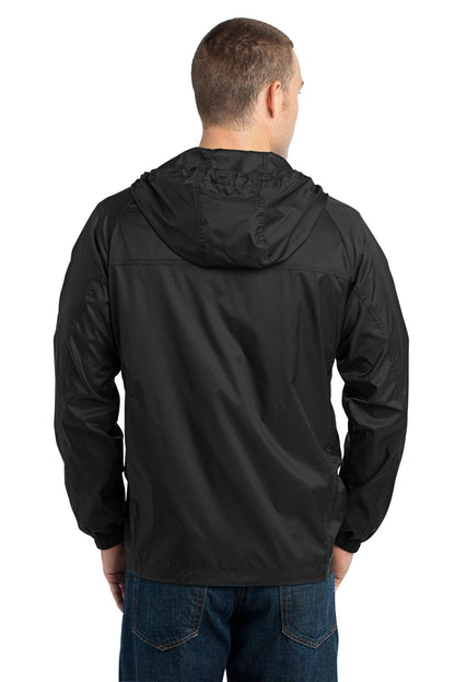 Black Eddie Bauer - Packable Wind Jacket. EB500