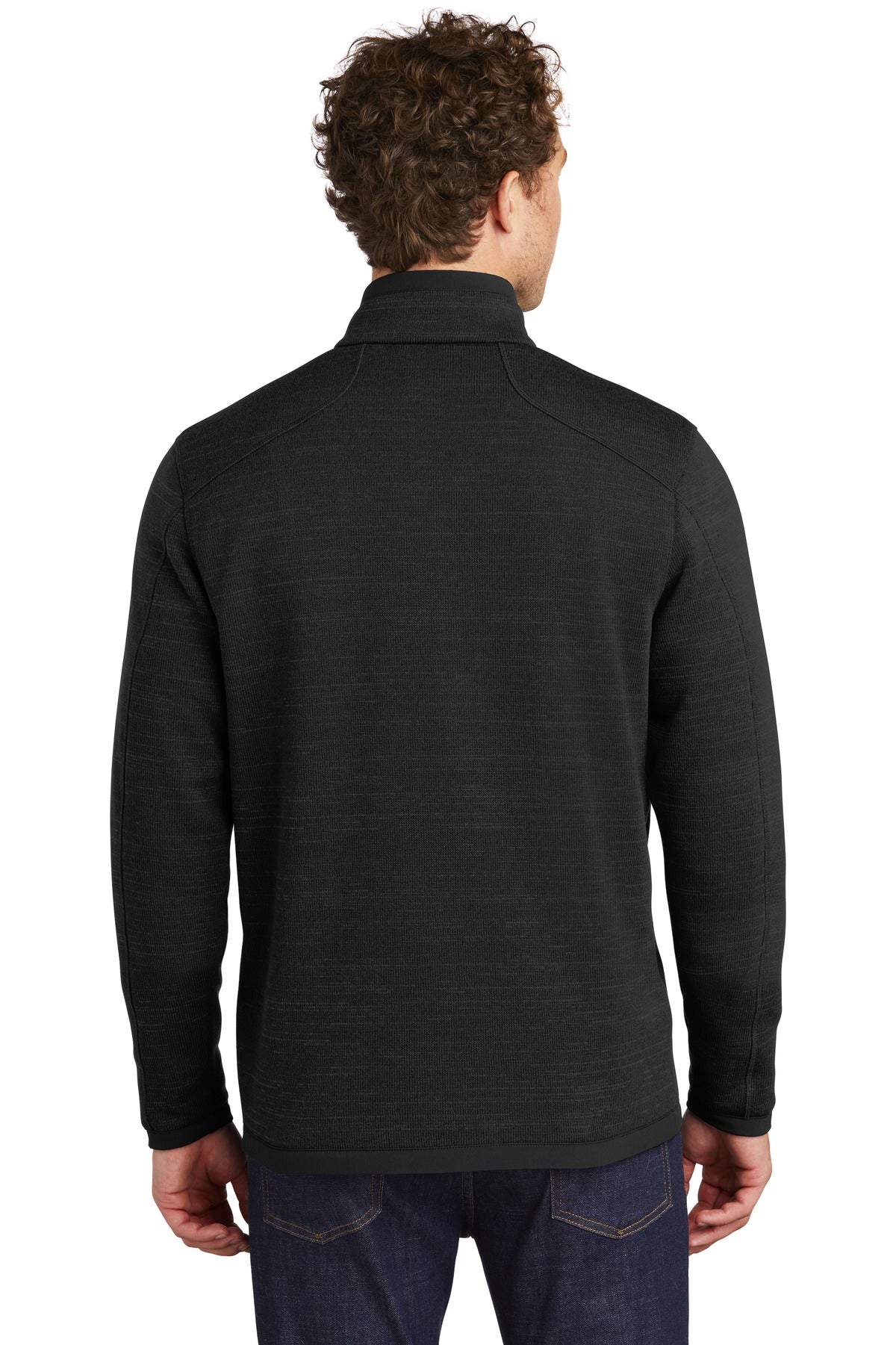 Black Eddie Bauer Sweater Fleece 1/4-Zip. EB254