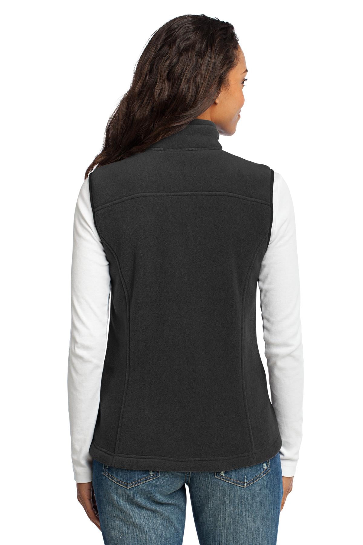 Black Eddie Bauer - Women's Fleece Vest. EB205