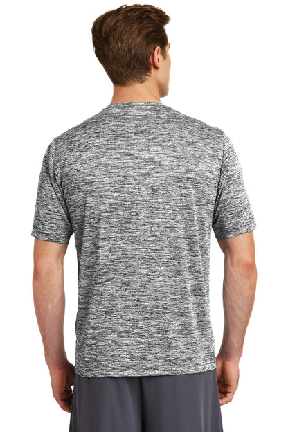 Black Electric Sport-Tek PosiCharge Electric Heather Tee. ST390