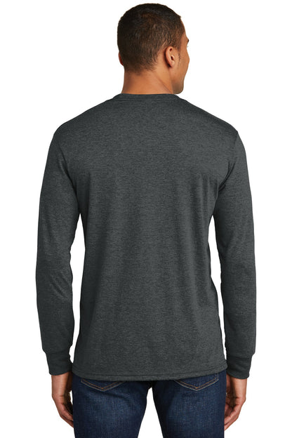 Black Frost District Perfect Tri Long Sleeve Tee . DM132