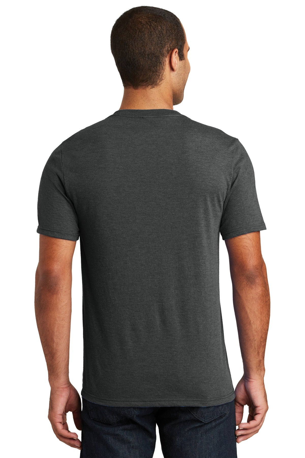 Black Frost District Perfect Tri V-Neck Tee. DT1350