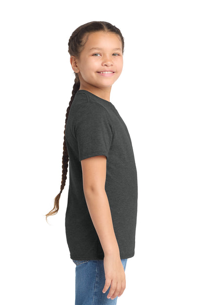 Black Frost District Youth Perfect Tri Tee. DT130Y