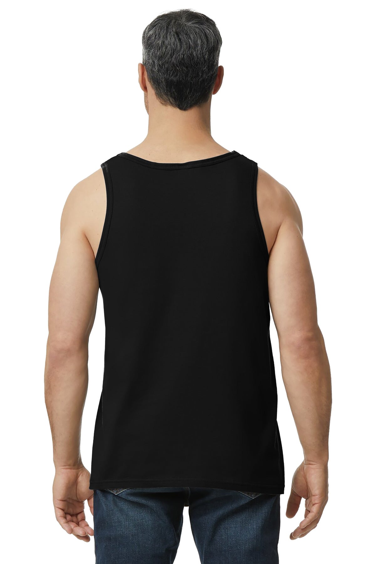 Black Gildan Softstyle Tank Top 64200