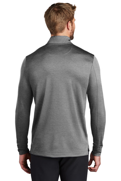 Black Heather Nike Dry 1/2-Zip Cover-Up NKBV6044