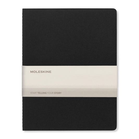 Black Moleskine® Cahier Ruled XX-Large Journal plain