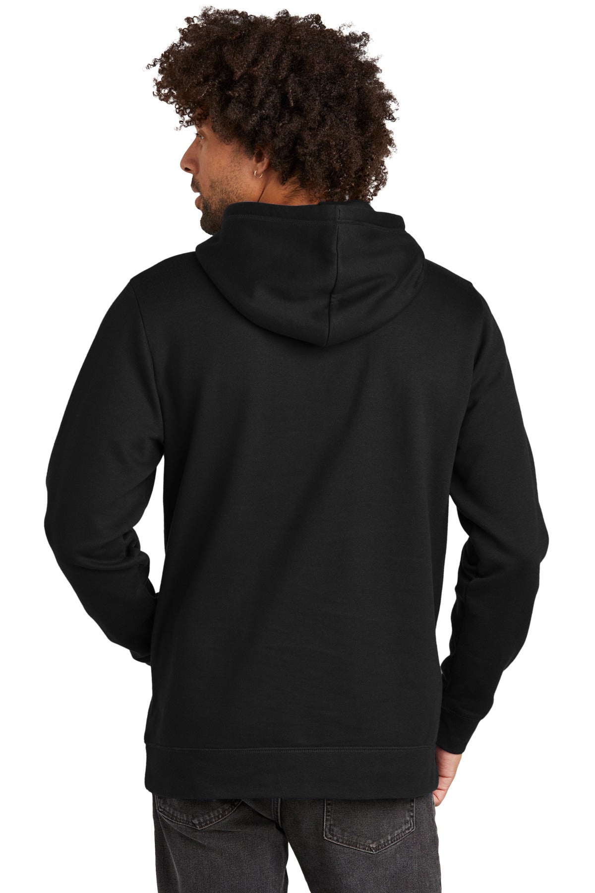 Black New Era Comeback Fleece Pullover Hoodie NEA550