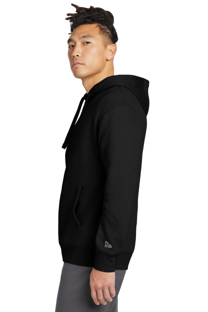 Black New Era Heritage Fleece Pullover Hoodie NEA525