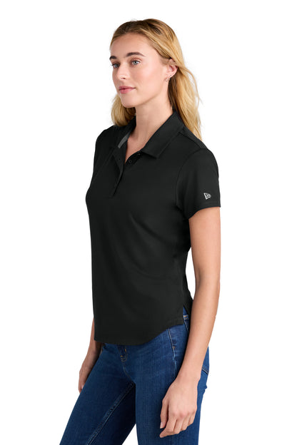 Black New Era Women's Power Polo LNEA225