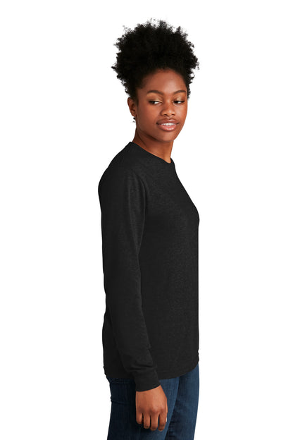 Black Next Level Apparel Adult CVC Long Sleeve Tee NL6211