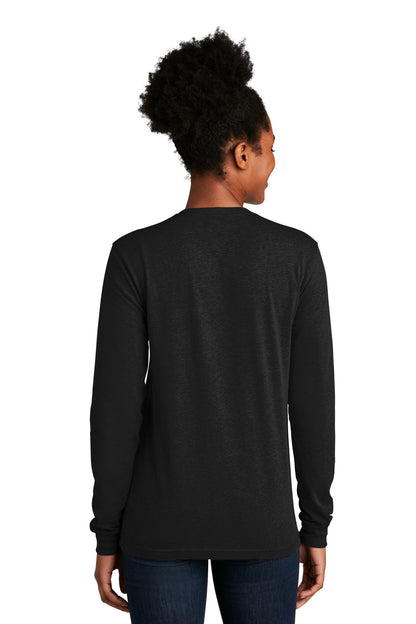 Black Next Level Apparel Adult CVC Long Sleeve Tee NL6211