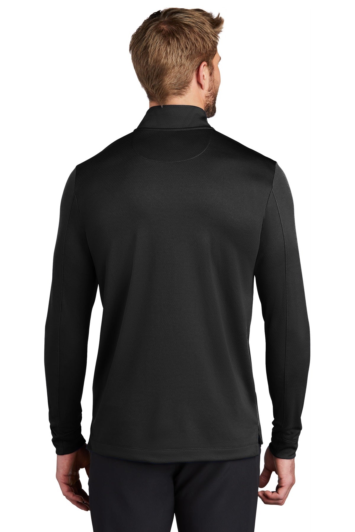 Black Nike Dry 1/2-Zip Cover-Up NKBV6044