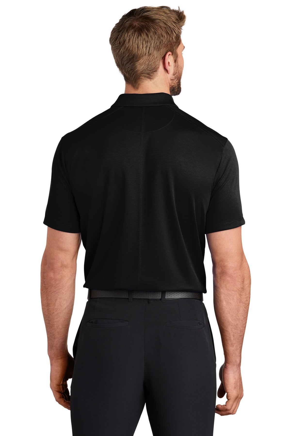 Black Nike Dry Essential Solid Polo NKBV6042