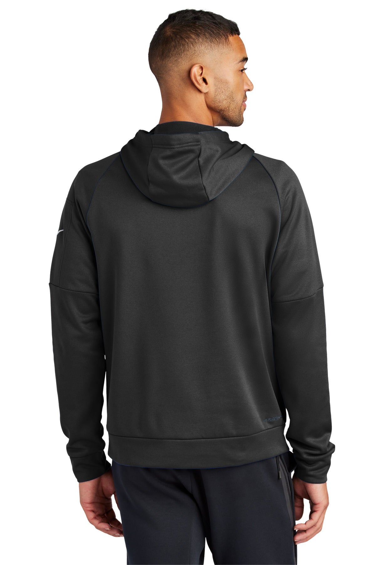 Black Nike Therma-FIT Pocket 1/4-Zip Fleece Hoodie NKFD9742