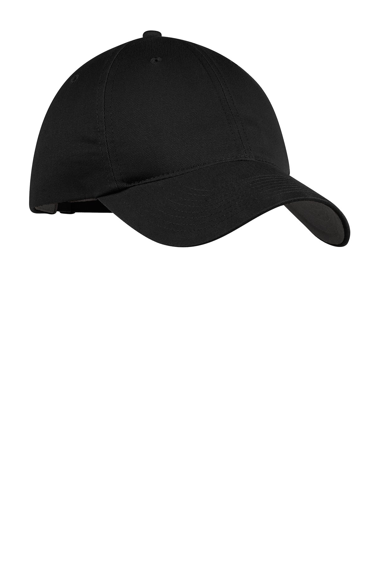 Black Nike Unstructured Cotton/Poly Twill Cap NKFB6449