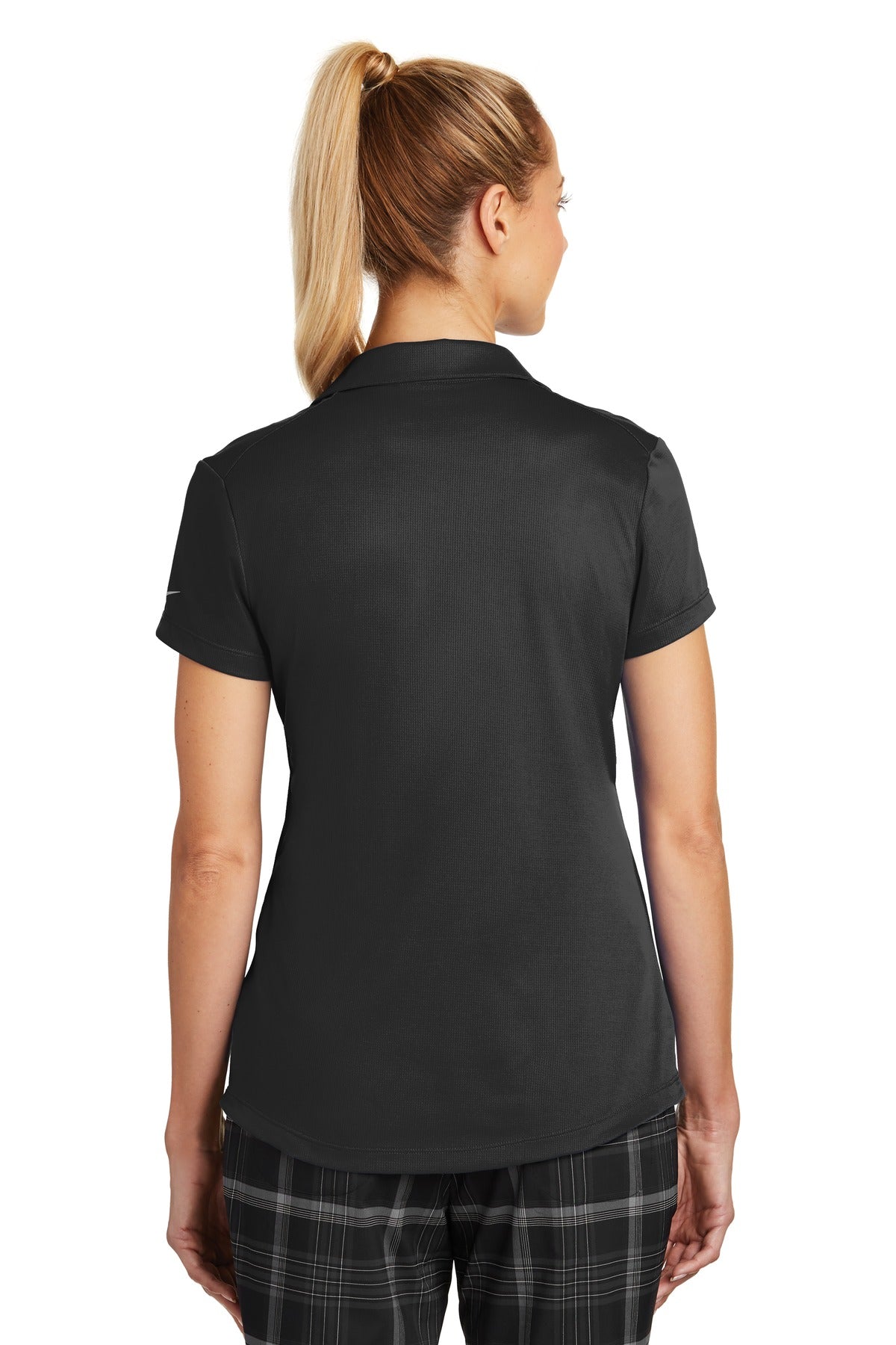 Black Nike Women's Dri-FIT Legacy Polo. 838957