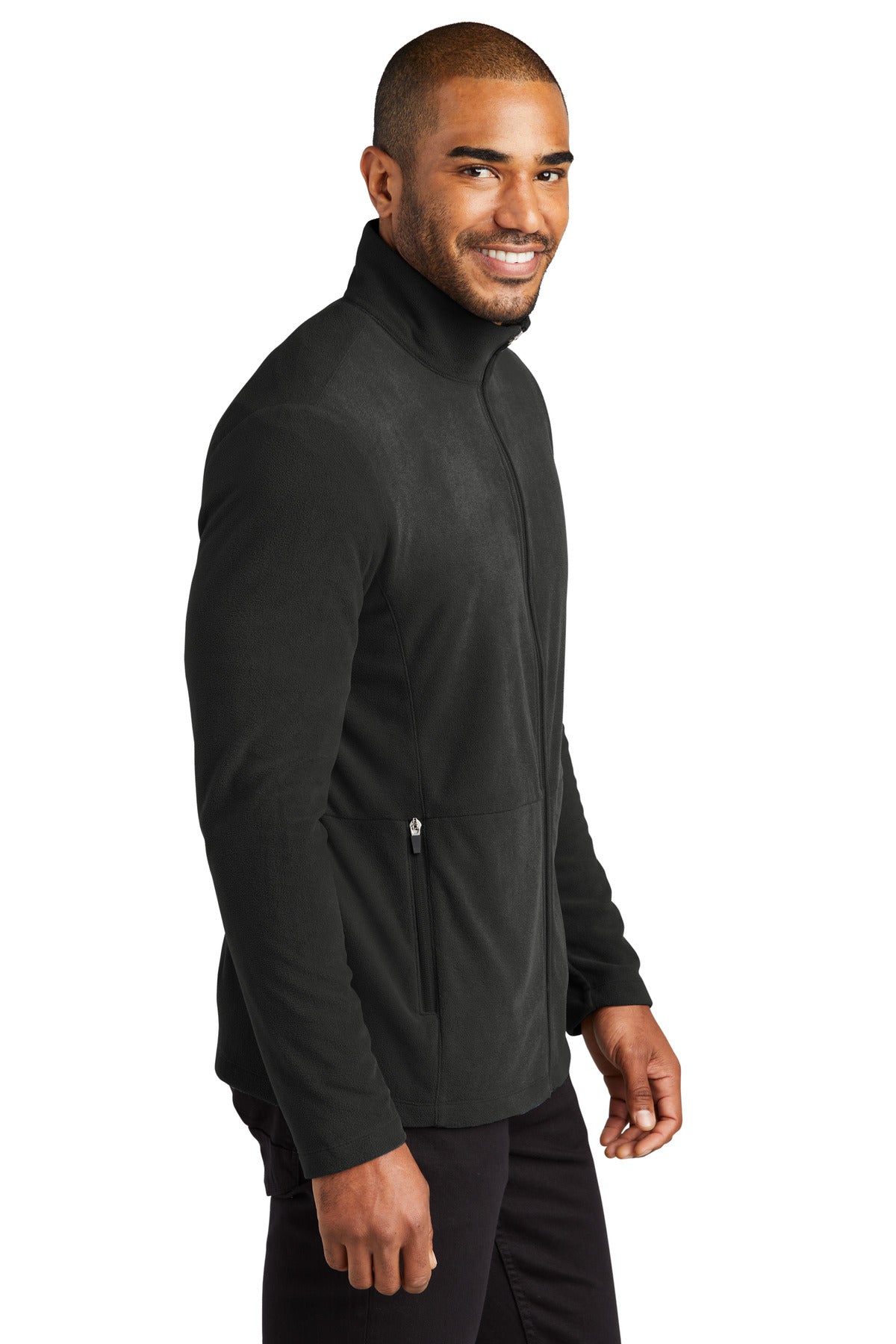 Black Port Authority Accord Microfleece Jacket F151