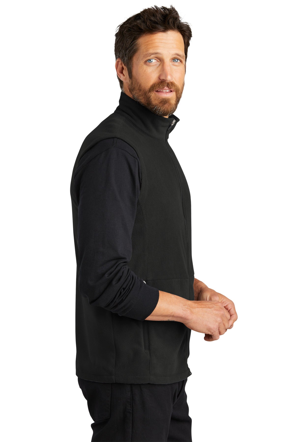 Black Port Authority Accord Microfleece Vest F152