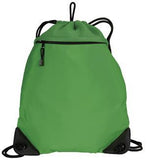 Black Port Authority - Cinch Pack with Mesh Trim. BG810