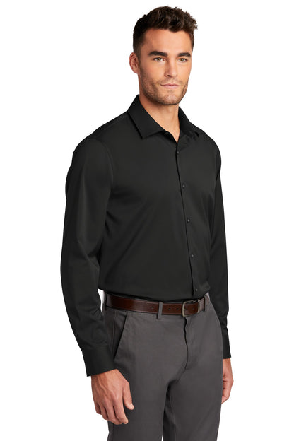 Black Port Authority City Stretch Shirt W680