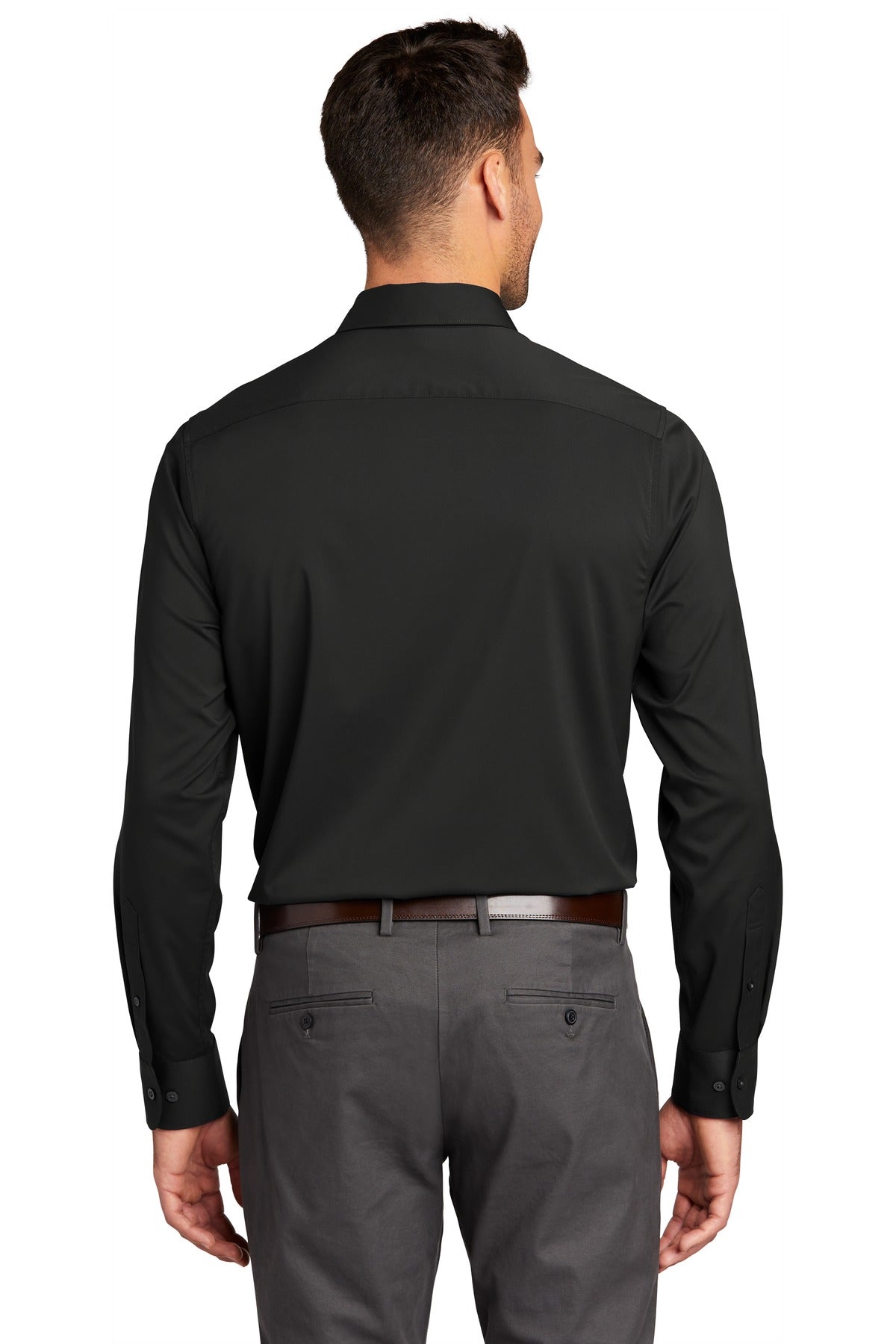 Black Port Authority City Stretch Shirt W680