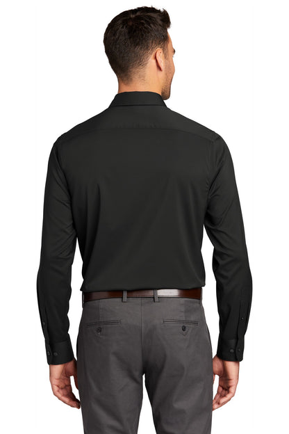 Black Port Authority City Stretch Shirt W680