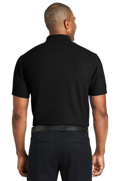Black Port Authority EZPerformance Pique Polo. K600