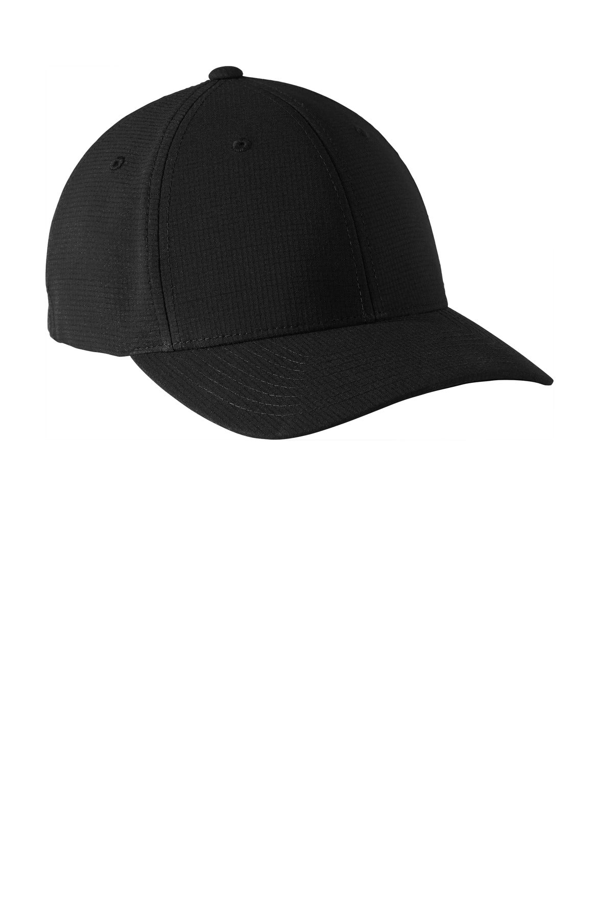 Black Port Authority Flexfit 110 Performance Snapback Cap C301
